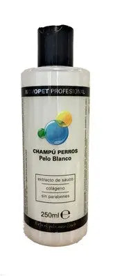 CHAMPU PERRO 750ML PELO BLANCO NOVOPET