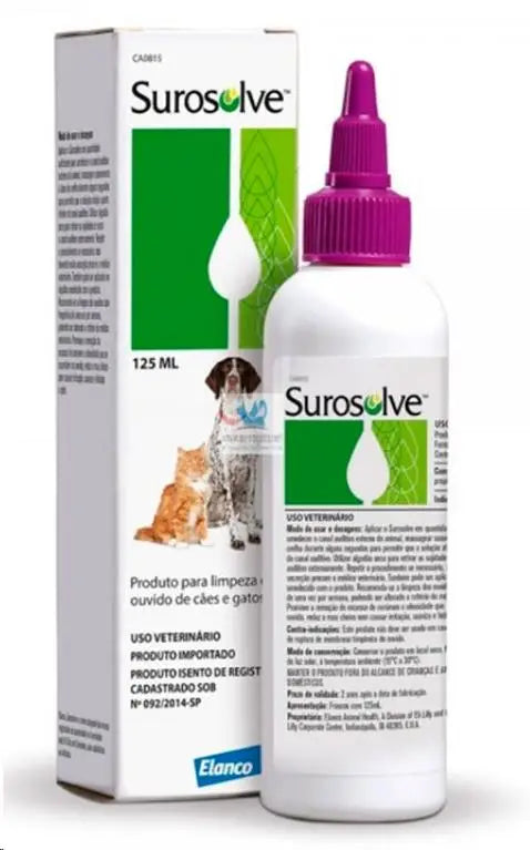 SUROSOLVE LIMPIADOR OTICO 125ML