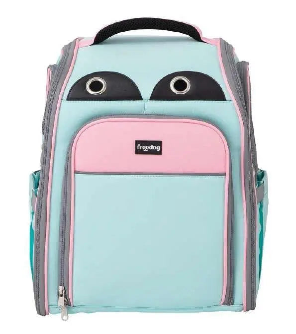 Freedog Mochila Fuji Con Compartimento Rosa y Azul 42x39x26