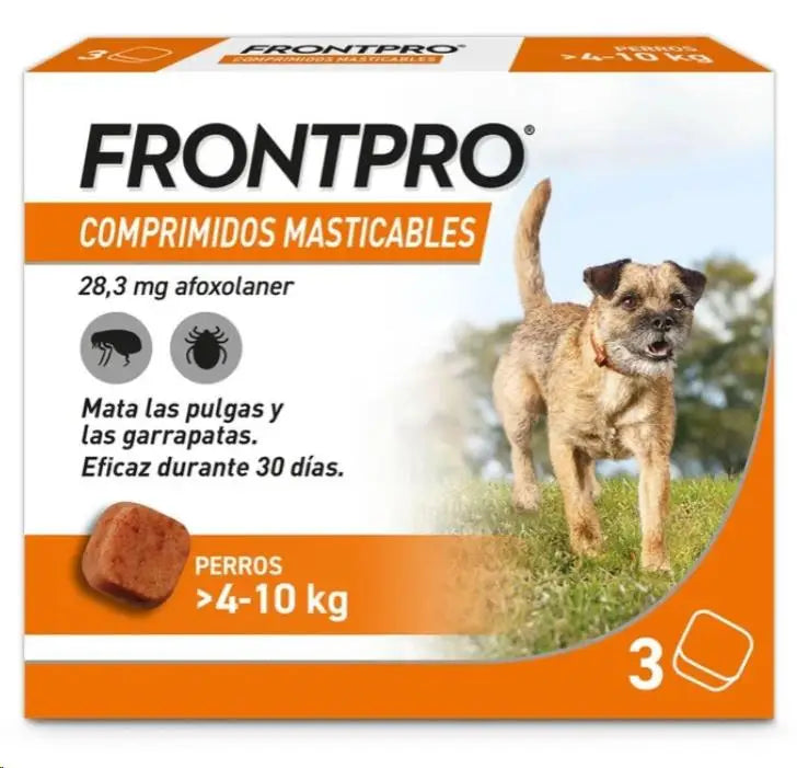 Frontpro Perros Comprimido Masticable 3Udes Mascotas Avila