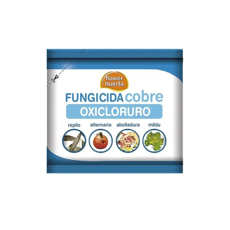 FLOWER HUERTA FUNGICIDA COBRE OXICLORURO SOBRE 50GR