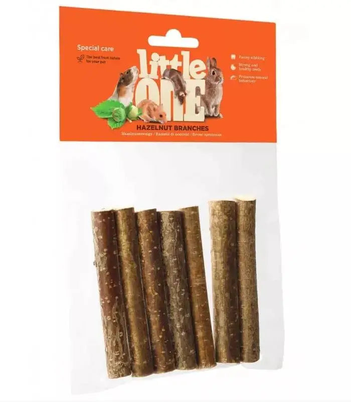 LITTLE ONE SNACK ROEDORES RAMAS DE AVELLANO 7 PIEZAS