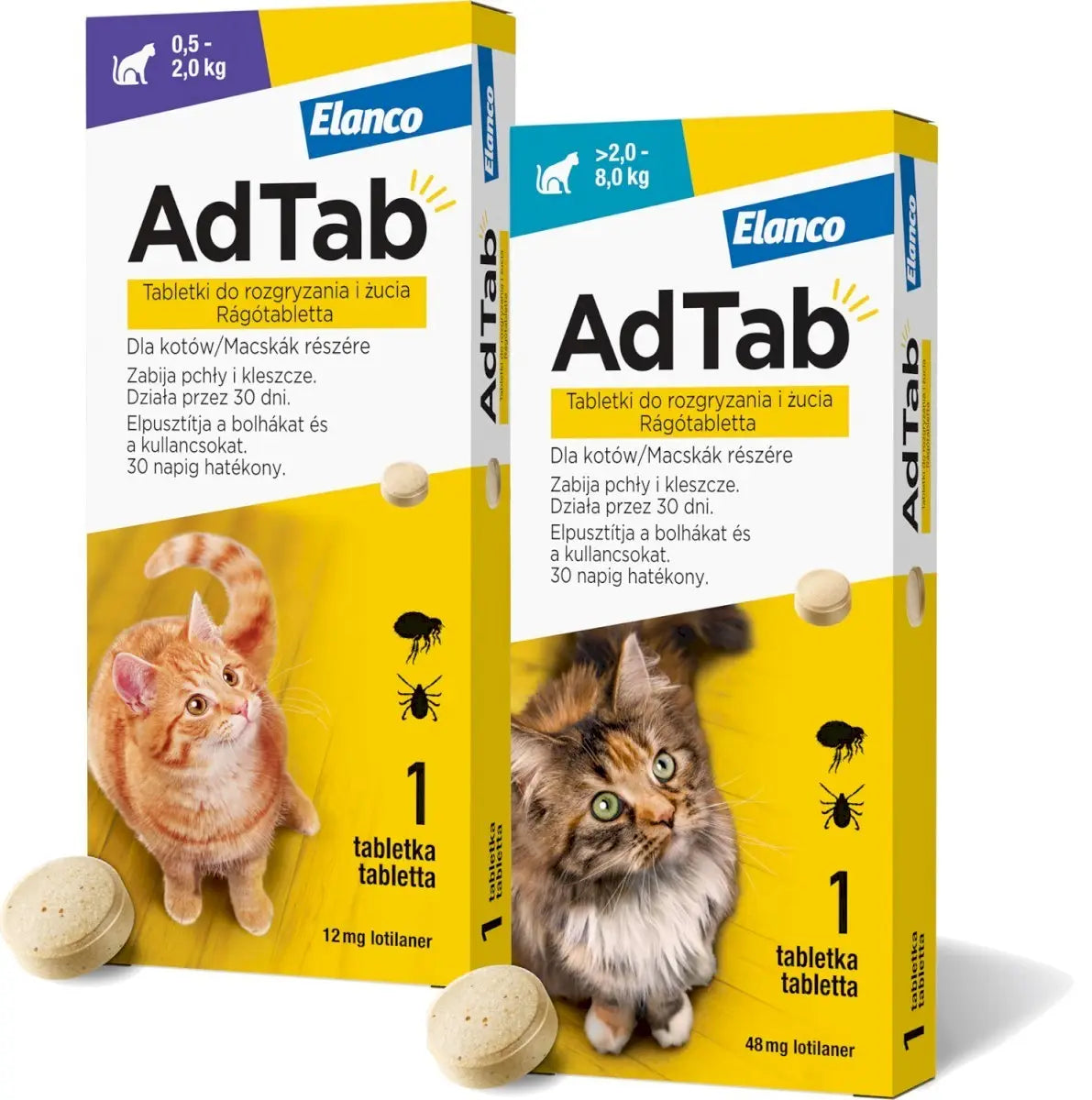 ADTAB COMPRIMIDO MASTICABLE GATOS