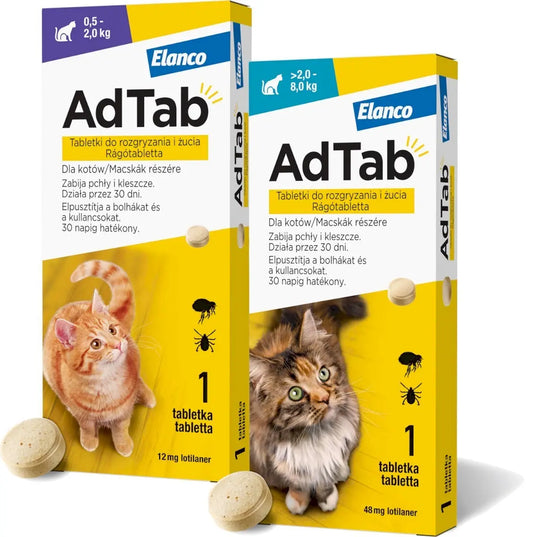 ADTAB COMPRIMIDO MASTICABLE GATOS