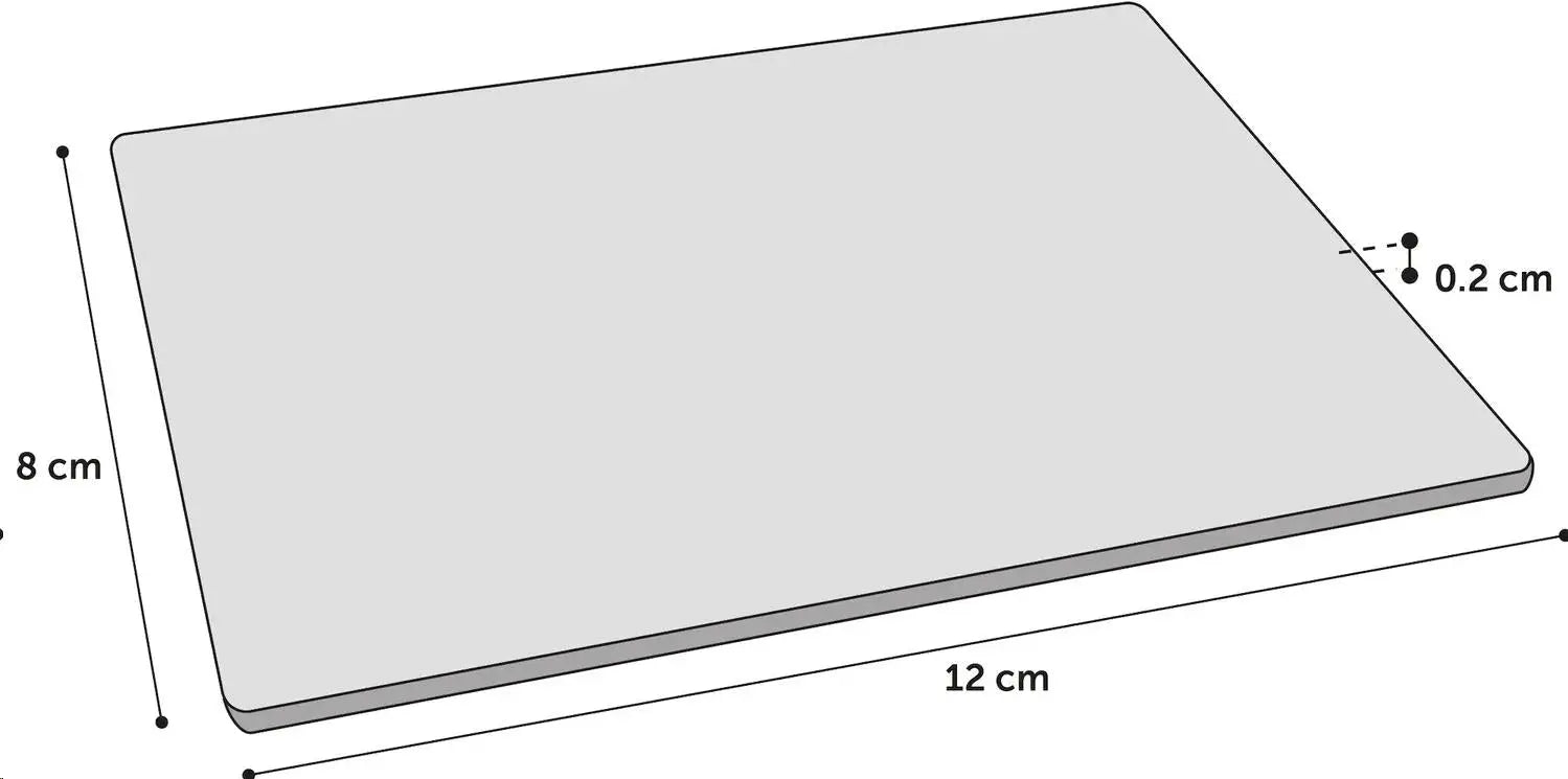 COLCHONETA REFRIGERANTE ALU PARA ROEDOR S 12X8X0,2CM