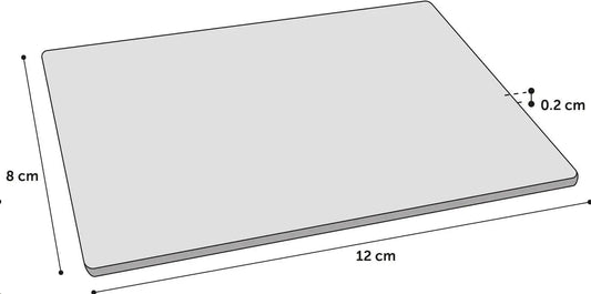 COLCHONETA REFRIGERANTE ALU PARA ROEDOR S 12X8X0,2CM