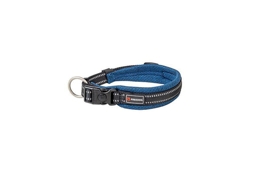 Collar Shiva Azul Marino 10mmx20/35cm T-XS