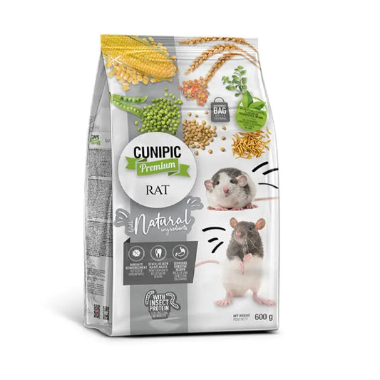 Cunipic Premium Alimento Rata 600gr