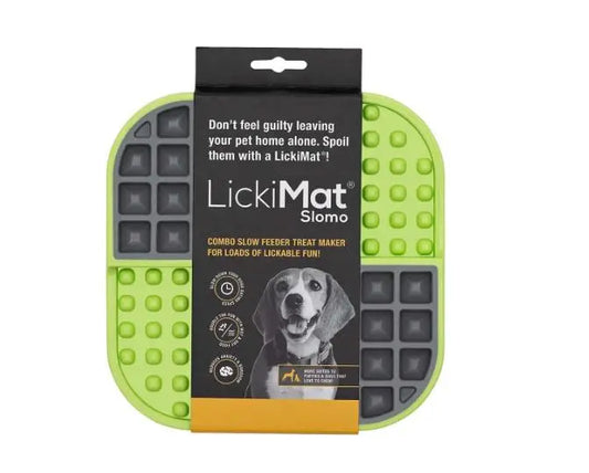 Lickimat Perro Slomo Verde 20x20x1.7cm