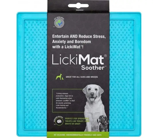 Lickimat Perro Classic Soother Turquesa 20x20x0.7cm