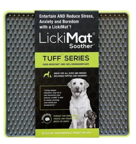 Lickimat Perro Tuff Soother Verde 20x20x1.4cm