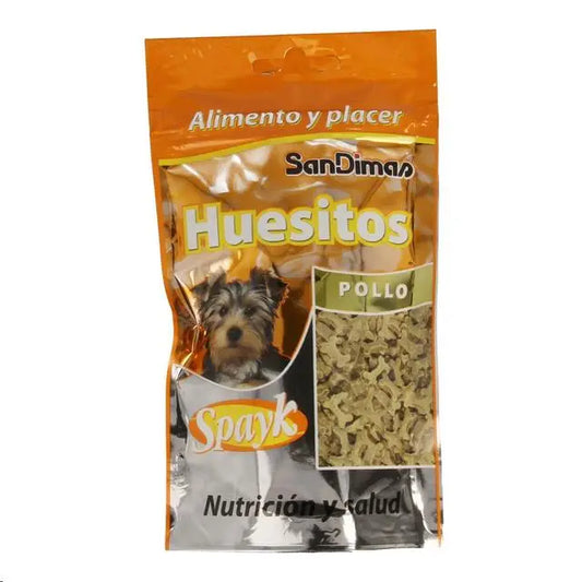 SNACK MINI HUESOS POLLO S.DIMAS 60 GRS.