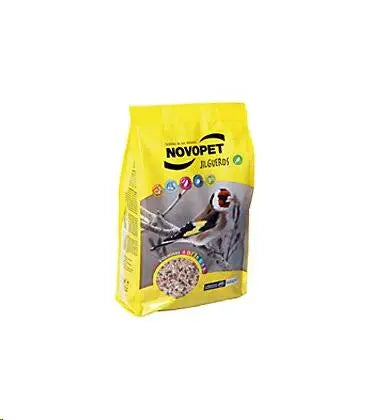 ALIMENTO JILGUEROS 500 GR NOVOPET