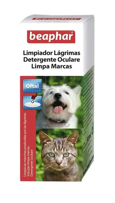 BEAPHAR LIMPIADOR LAGRIMAS "Oftal" PERRO y GATO 50 ml