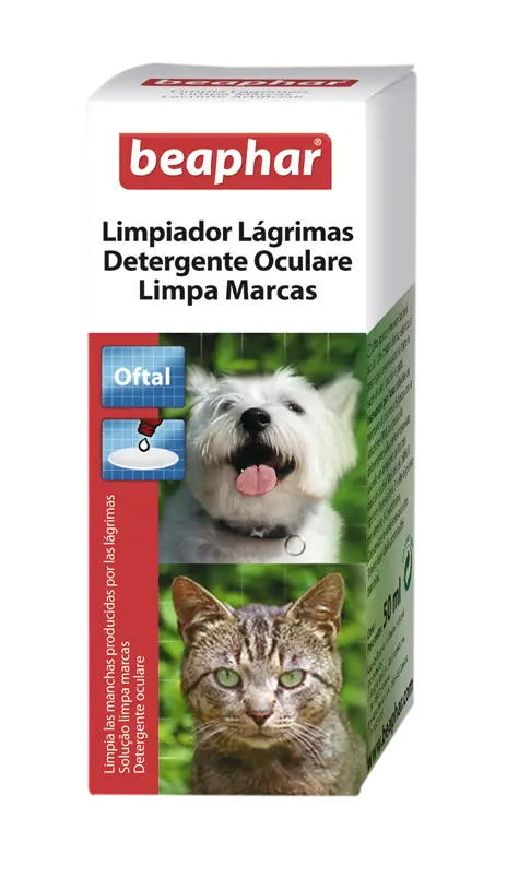 BEAPHAR LIMPIADOR LAGRIMAS "Oftal" PERRO y GATO 50 ml