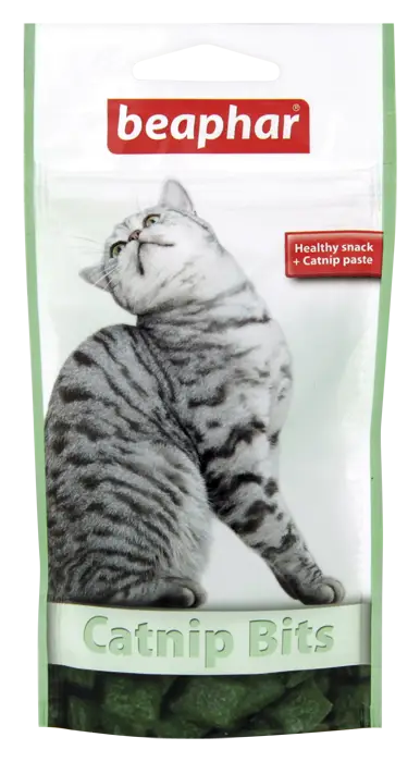 BEAPHAR BOCADITOS HIERBA GATERA "Catnip-Bits" GATO 35 g 