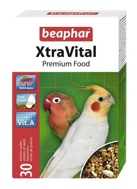 BEAPHAR XTRAVITAL GRANDES PERIQUITOS/COTORRAS 500g