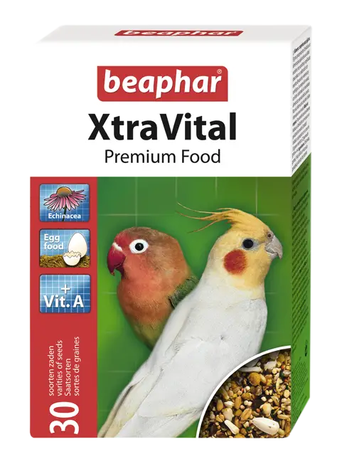 BEAPHAR XTRAVITAL GRANDES PERIQUITOS/COTORRAS 500g