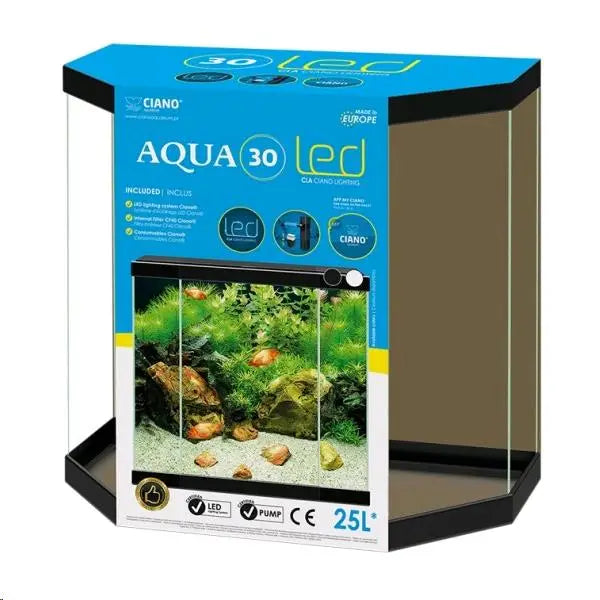 ACUARIO AQUA 30 LIGHT CIANO