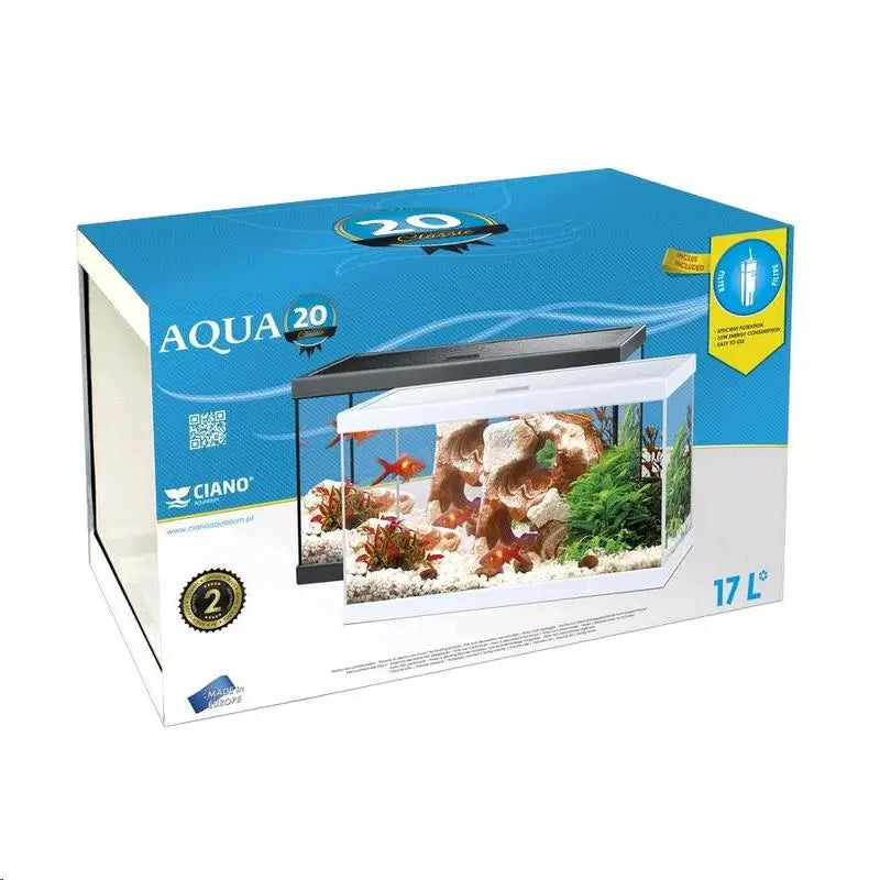 ACUARIO AQUA 20 LIGHT SIN PANTALLA DE CIANO