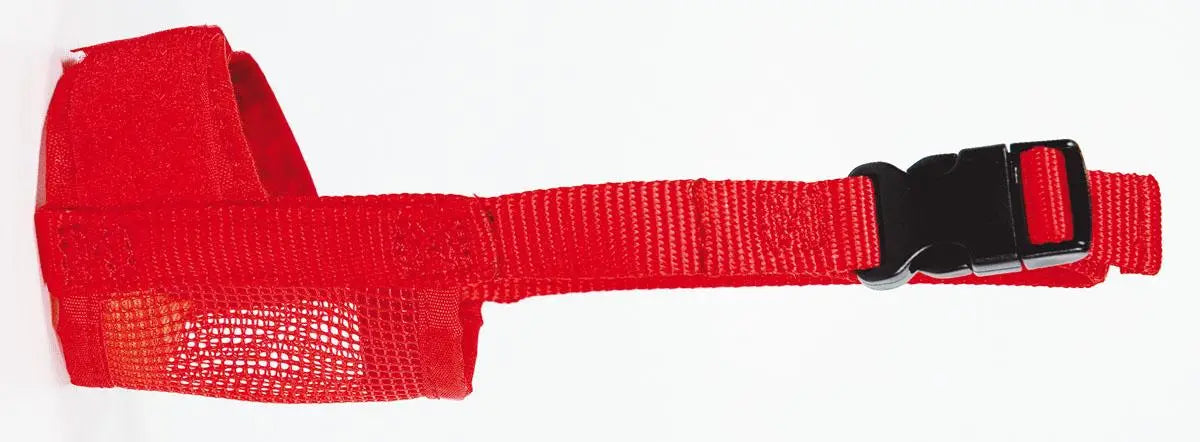 Bozal Nylon Rojo