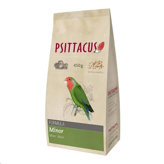 PSITTACUS PIENSO MINOR 450G.