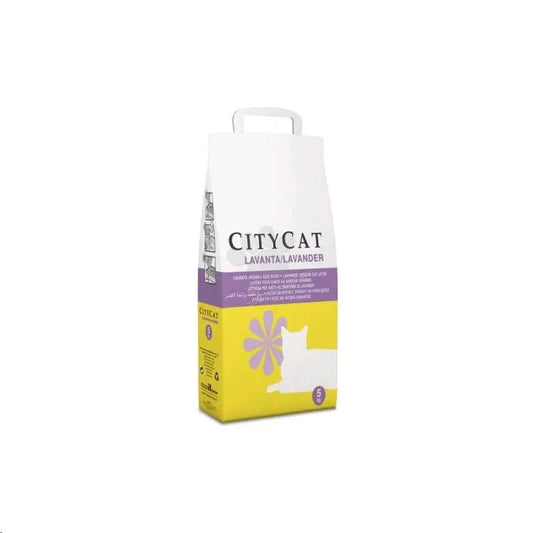 ARENA GATOS CITYCAT LAVANDA 5KG.