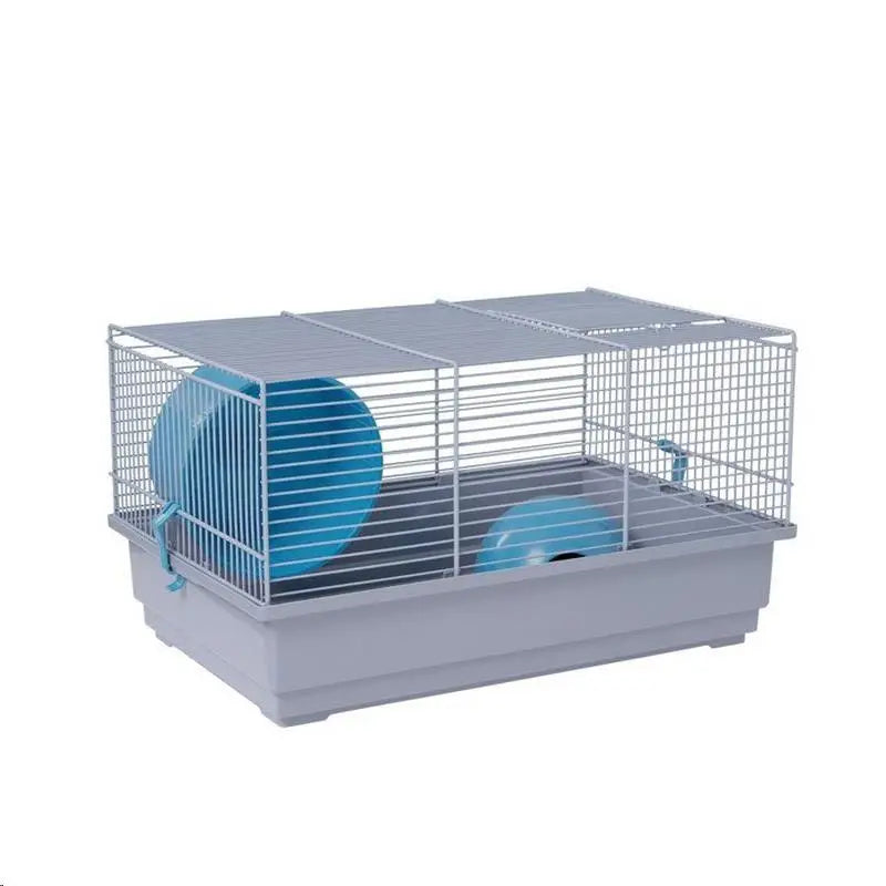 JAULA HAMSTER RUSO 113 GRIS (39X25,5X22 cm)