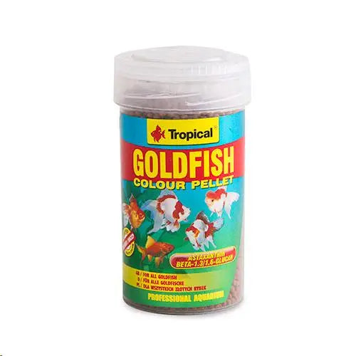 GOLDFISH COLOR PELLET 100ML TROPICAL AGUA FRIA