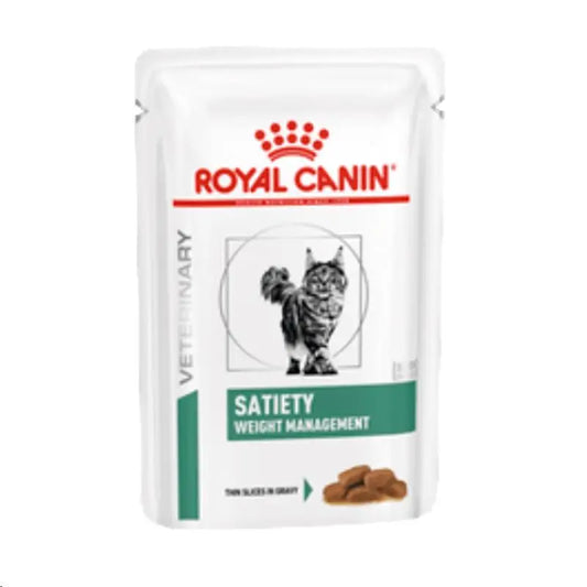 ROYAL CANIN SATIETY MANAGEMENT SOBRE 85GR GATO HUMEDO