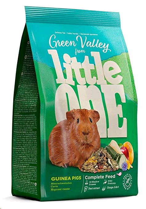 LITTLE ONE "GREEN VALLEY" ALIMENTO COBAYAS 750GR