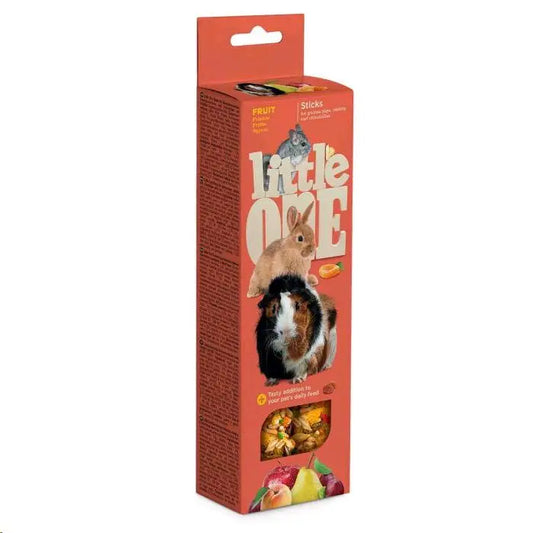 LITTLE ONE BARRITAS ROEDORES CON FRUTA 2X60GR