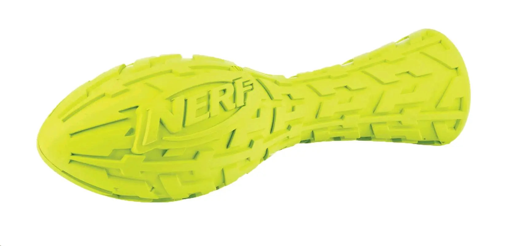 Juguete Nerf Squeaker Cohete Troquelado T-M verde/rojo