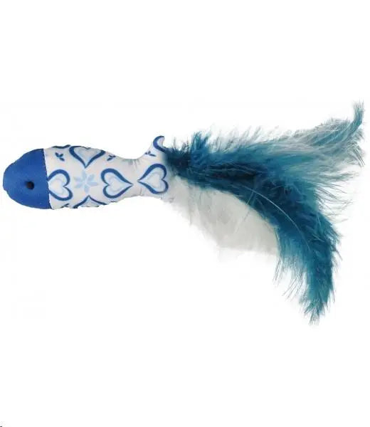 FLAMINGO JUGUETE GATO PEZ PLUMA