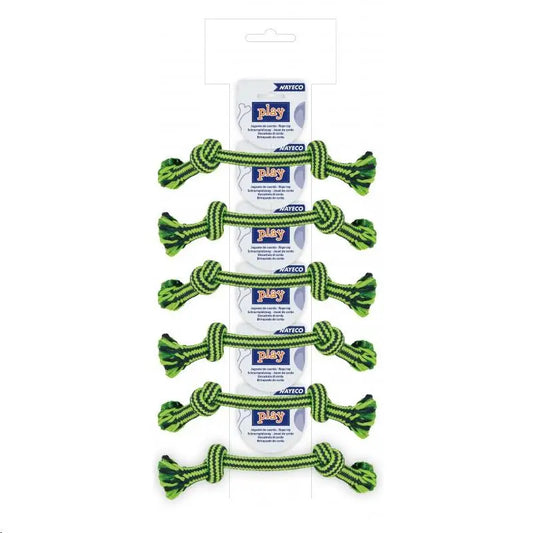 RISTRA CUERDA DENTAL BICOLOR 25cm-80gr VERDE