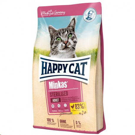 Happy Cat Adult Minkas Sterilised 10KG