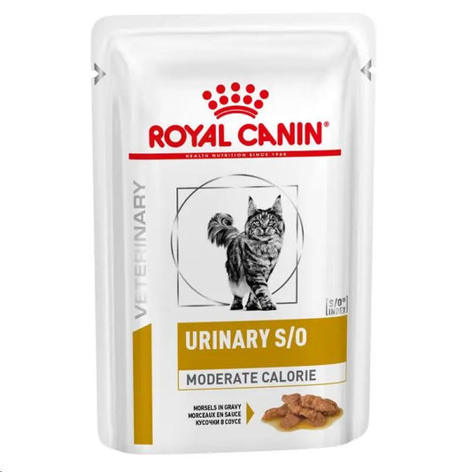 ROYAL CANIN URINARY S/O MODERATE CALORIE SOBRE 85GR GATO HUMEDO