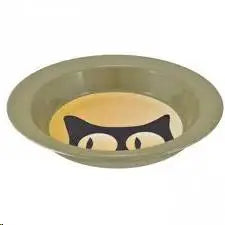 COMEDERO INOX.GATO SURPRISED