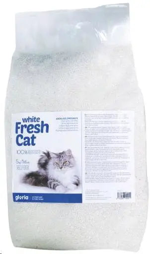 ARENA GATO AGLOMERANTE WHITE FRESH 5KG GLORIA