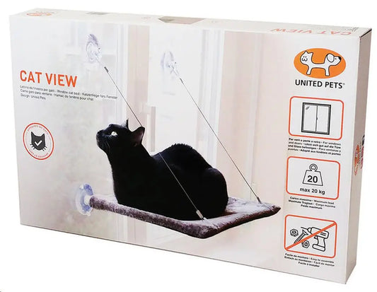 TUMBONA GATO PARA VENTANA 37X47CM HAS 20KG UNITED PETS