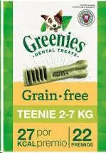 HUESO LIMP.GREENIES BLISTER 22 UDES.170 GR.TEENIE GRAIN FREE