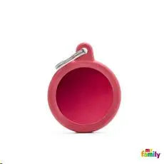 MY FAMILY CIRCULO ALUMINIO ROJO CON GOMA HTA04RED