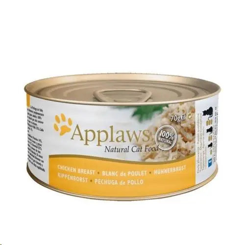 APPLAWS CAT PECHUGA POLLO LATA 70G