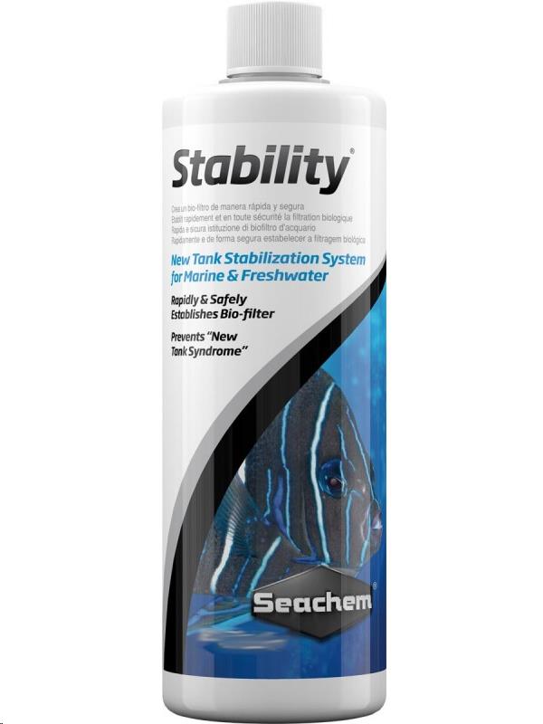 SEACHEM STABILITY 500ML(agua dulce y marina)