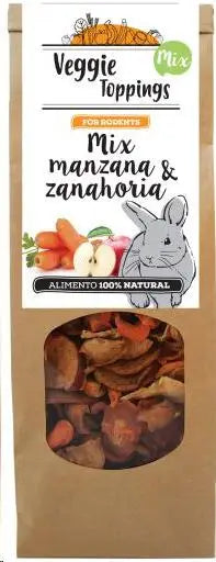 VEGGIE TOPPINGS MANZANA Y ZANAHORIA 125GR