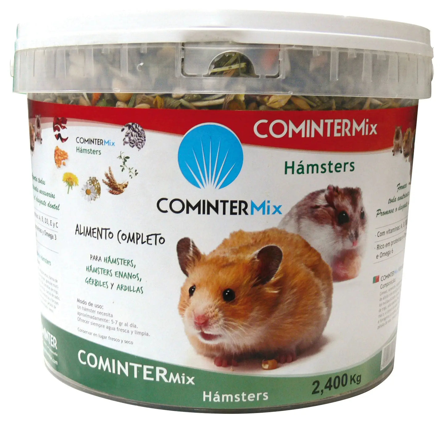 ALIMENTO MIX HAMSTER 2.4KG HAMSTER