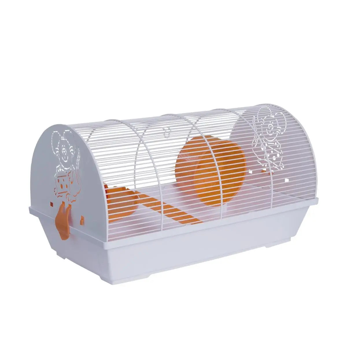 JAULA HAMSTER RUSO 118 BLANCA (50,5x28x26,5 cm)