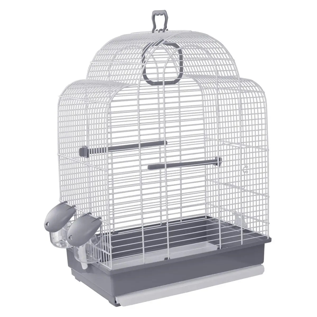 JAULA PAJARO 648 NEGRA (39x25,5x54 cm)