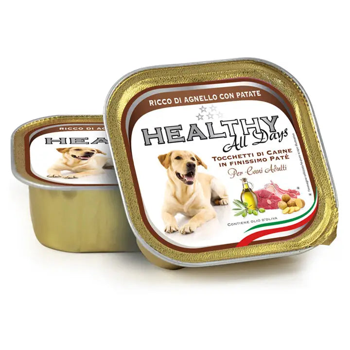 HEALTHY DOG ACEITE OLIVA CORDERO Y PATATAS 150GR