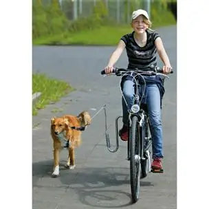 FLAMINGO ENGANCHE PARA BICICLETA CURVO DOGGY GUIDE